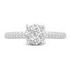 Thumbnail Image 3 of Diamond Engagement Ring 3/4 ct tw Round 14K White Gold