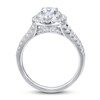 Thumbnail Image 1 of Diamond Engagement Ring 1-1/2 ct tw Round 14K White Gold