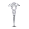 Thumbnail Image 3 of Diamond Engagement Ring 1-1/2 ct tw Round 14K White Gold
