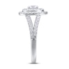 Thumbnail Image 2 of Diamond Engagement Ring 1-1/2 ct tw Round 14K White Gold