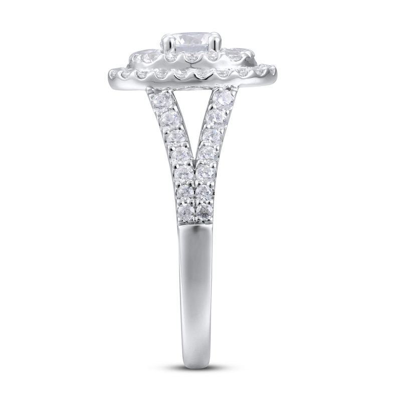 Main Image 3 of Diamond Engagement Ring 1-1/2 ct tw Round 14K White Gold