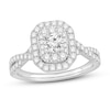 Thumbnail Image 1 of Diamond Engagement Ring 1-1/8 ct tw Round 14K White Gold