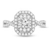 Thumbnail Image 3 of Diamond Engagement Ring 1-1/8 ct tw Round 14K White Gold