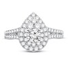 Thumbnail Image 2 of Diamond Engagement Ring 1-1/8 ct tw Round 14K White Gold