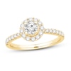 Thumbnail Image 1 of Diamond Engagement Ring 7/8 ct tw Round 14K Yellow Gold