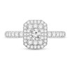 Thumbnail Image 3 of Diamond Engagement Ring 3/4 ct tw Round 14K White Gold