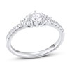 Thumbnail Image 1 of Diamond Engagement Ring 1/2 ct tw Round 14K White Gold
