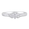 Thumbnail Image 3 of Diamond Engagement Ring 1/2 ct tw Round 14K White Gold