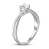 Thumbnail Image 1 of Diamond Engagement Ring 1/2 ct tw Round 14K White Gold