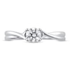 Diamond Engagement Ring 1/2 ct tw Round 14K White Gold
