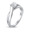 Thumbnail Image 1 of Diamond Engagement Ring 3/4 ct tw Round 14K White Gold