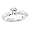 Thumbnail Image 1 of Diamond Engagement Ring 5/8 ct tw Round 14K White Gold