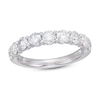 Thumbnail Image 1 of Lab-Grown Diamond Wedding Band 1-1/2 ct tw Round 14K White Gold