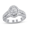 Thumbnail Image 0 of Diamond Engagement Ring 1-1/2 ct tw Round 14K White Gold