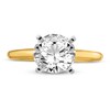 Thumbnail Image 2 of Diamond Engagement Ring 1 ct tw Round 14K Two-Tone Gold (I1/I)