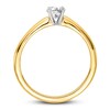 Thumbnail Image 1 of Diamond Solitaire Engagement Ring 1/4 ct tw Round 14K Two-Tone Gold (I1/I)