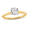 Thumbnail Image 0 of Diamond Solitaire Engagement Ring 3/4 ct tw Round 14K Two-Tone Gold (I1/I)