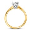 Thumbnail Image 1 of Diamond Solitaire Engagement Ring 3/4 ct tw Round 14K Two-Tone Gold (I1/I)