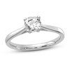 Thumbnail Image 0 of Diamond Solitaire Engagement Ring 1/2 ct tw Round 14K White Gold (I1/I)