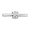 Thumbnail Image 2 of Diamond Solitaire Engagement Ring 1/2 ct tw Round 14K White Gold (I1/I)
