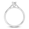Thumbnail Image 1 of Diamond Solitaire Engagement Ring 1/4 ct tw Round 14K White Gold (I1/I)