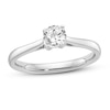 Thumbnail Image 0 of Diamond Solitaire Engagement Ring 1/3 ct tw Round 14K White Gold (I1/I)