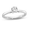 Thumbnail Image 0 of Diamond Solitaire Engagement Ring 1/3 ct tw Round 14K White Gold (I1/I)