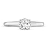 Thumbnail Image 3 of Diamond Solitaire Engagement Ring 3/4 ct tw Round 14K White Gold