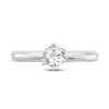 Thumbnail Image 3 of Diamond Solitaire Engagement Ring 1/3 ct tw Round 14K White Gold (I1/I)