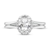Thumbnail Image 2 of Diamond Engagement Ring 3/4 ct tw Oval 14K White Gold