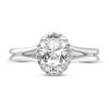 Thumbnail Image 3 of Diamond Engagement Ring 3/4 ct tw Oval 14K White Gold