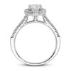 Thumbnail Image 3 of Diamond Engagement Ring 1 ct tw Round 14K White Gold