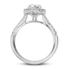 Thumbnail Image 2 of Diamond Engagement Ring 1-1/4 ct tw Round 14K White Gold