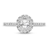 Thumbnail Image 2 of Diamond Engagement Ring 3/4 ct tw Oval/Round 14K White Gold