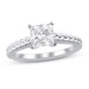 Thumbnail Image 0 of Diamond Engagement Ring 1 ct tw Princess-cut 14K White Gold (SI2/I)