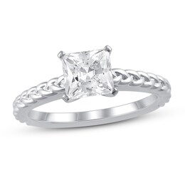 Diamond Engagement Ring 1 ct tw Princess-cut 14K White Gold (SI2/I)