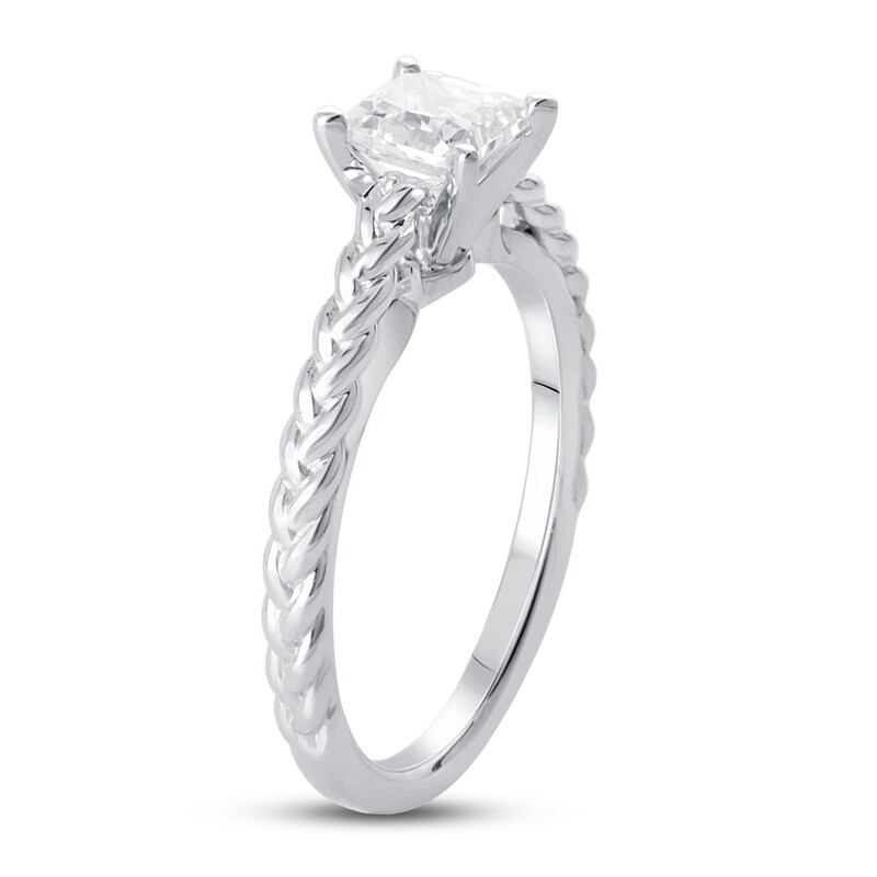 Diamond Engagement Ring 1 ct tw Princess-cut 14K White Gold (SI2/I)