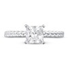 Thumbnail Image 2 of Diamond Engagement Ring 1 ct tw Princess-cut 14K White Gold (SI2/I)