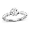 Thumbnail Image 0 of Diamond Solitaire Engagement Ring 3/8 ct tw Round 14K White Gold