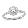 Thumbnail Image 1 of Diamond Engagement Ring 3/8 ct tw Round 14K White Gold