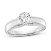 Thumbnail Image 0 of Diamond Solitaire Engagement Ring 1/2 ct tw Round 14K White Gold