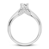 Thumbnail Image 1 of Diamond Solitaire Engagement Ring 1/2 ct tw Round 14K White Gold