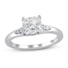 Thumbnail Image 0 of Diamond Engagement Ring 1/2 ct tw Round 14K White Gold