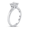 Thumbnail Image 2 of Diamond Engagement Ring 1/2 ct tw Round 14K White Gold
