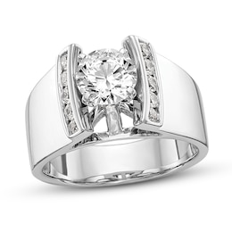 Diamond Engagement Ring 1-1/8 ct tw Round 14K White Gold