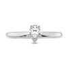 Thumbnail Image 2 of Diamond Solitaire Engagement Ring 1/3 ct tw Pear-shaped 14K White Gold (I1/I)