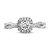 Thumbnail Image 3 of Diamond Engagement Ring 5/8 ct tw Round 14K White Gold