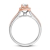 Thumbnail Image 1 of Diamond Engagement Ring 5/8 ct tw Round 14K Two-Tone Gold