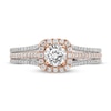 Thumbnail Image 2 of Diamond Engagement Ring 5/8 ct tw Round 14K Two-Tone Gold