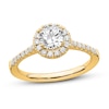 Thumbnail Image 0 of Diamond Engagement Ring 3/4 ct tw Round 14K Yellow Gold